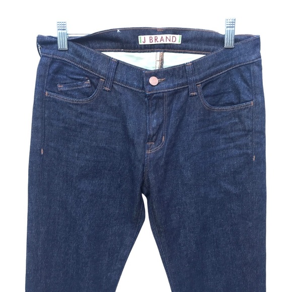 J BRAND JEANS Dark Indigo STIN 9512 Stockholm SKINNY Slim 5-POCKET 25 jeans - Picture 11 of 11